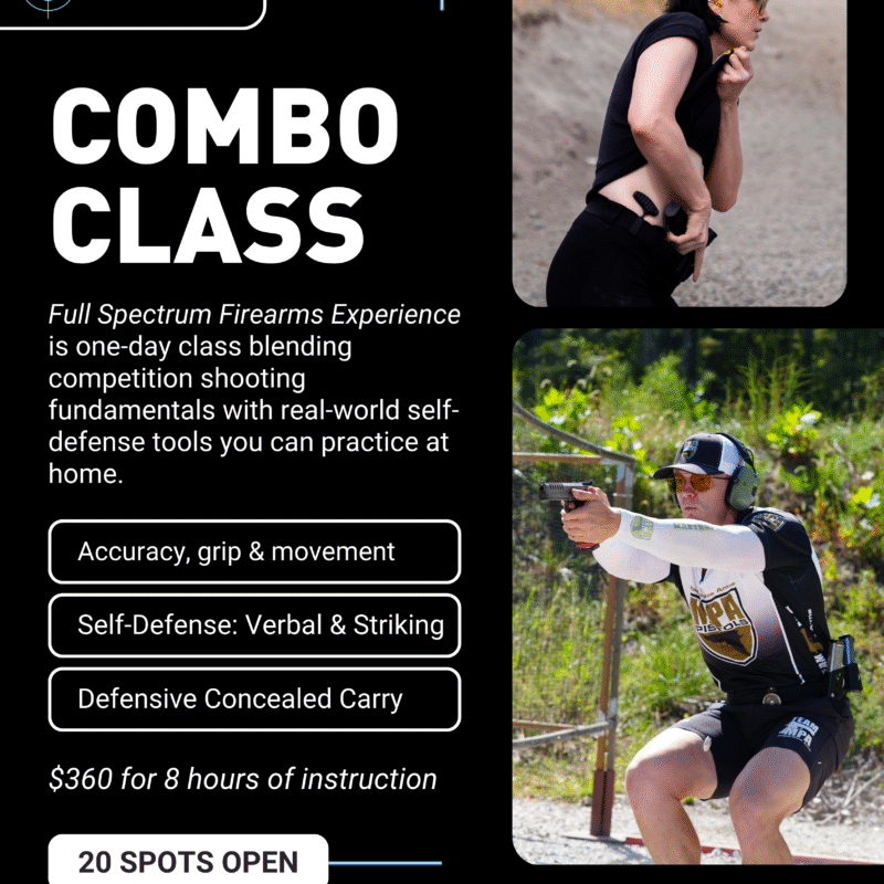 Self Defense & intro to Competition COMBO COURSE - SLC, UT Oct 29